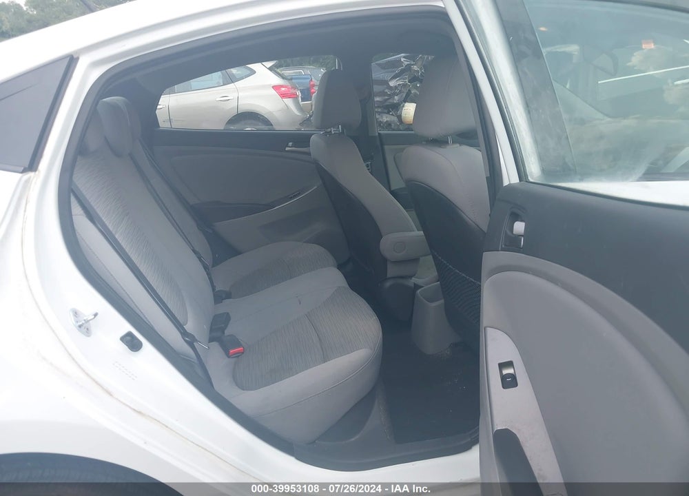 2017 HYUNDAI ACCENT SE VIN: KMHCT4AEXHU340617