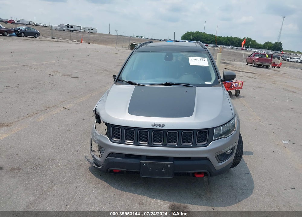 2019 JEEP COMPASS TRAILHAWK 4X4 VIN: 3C4NJDDB8KT706953