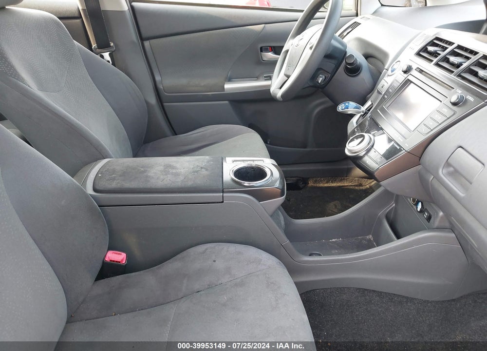 2012 TOYOTA PRIUS V FIVE/THREE/TWO VIN: JTDZN3EU9C3087471