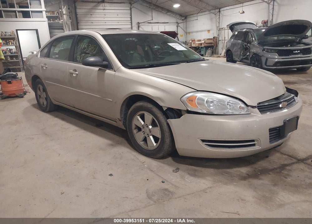 2008 CHEVROLET IMPALA LT VIN: 2G1WT58N481339612