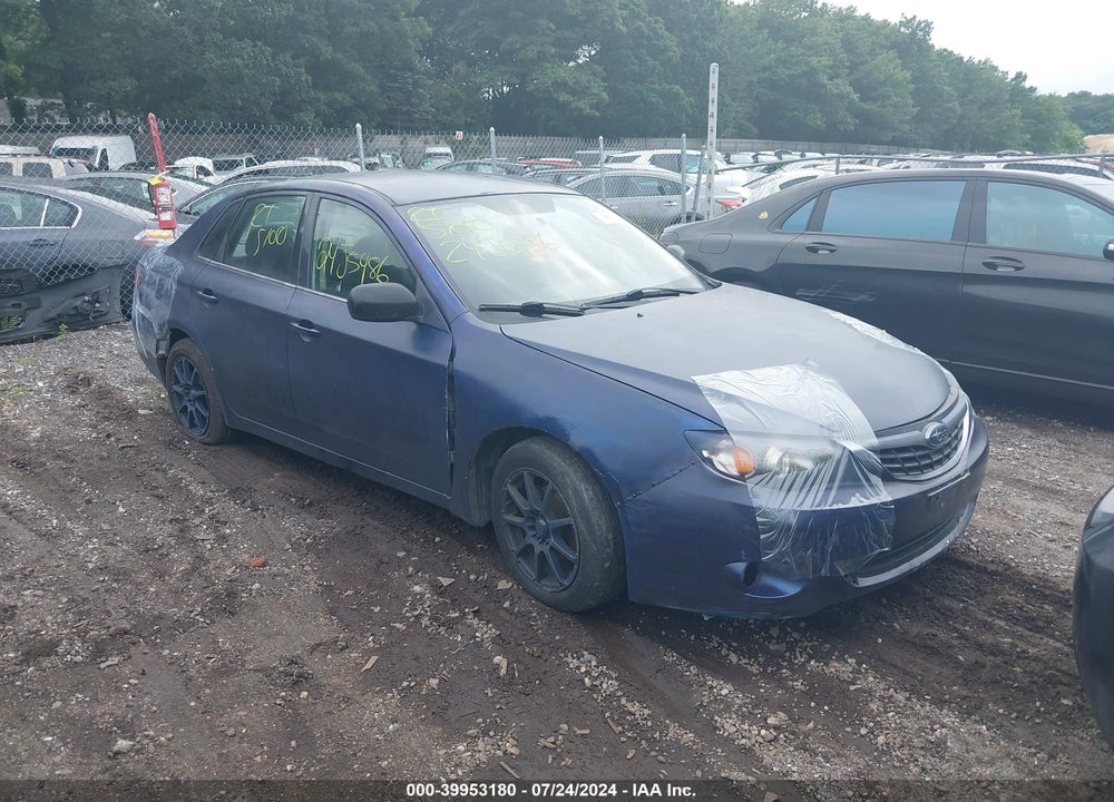 2008 SUBARU IMPREZA 2.5I VIN: JF1GE61618H528607