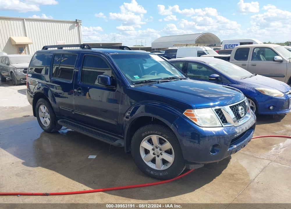 2012 NISSAN PATHFINDER SV VIN: 5N1AR1NN2CC602319