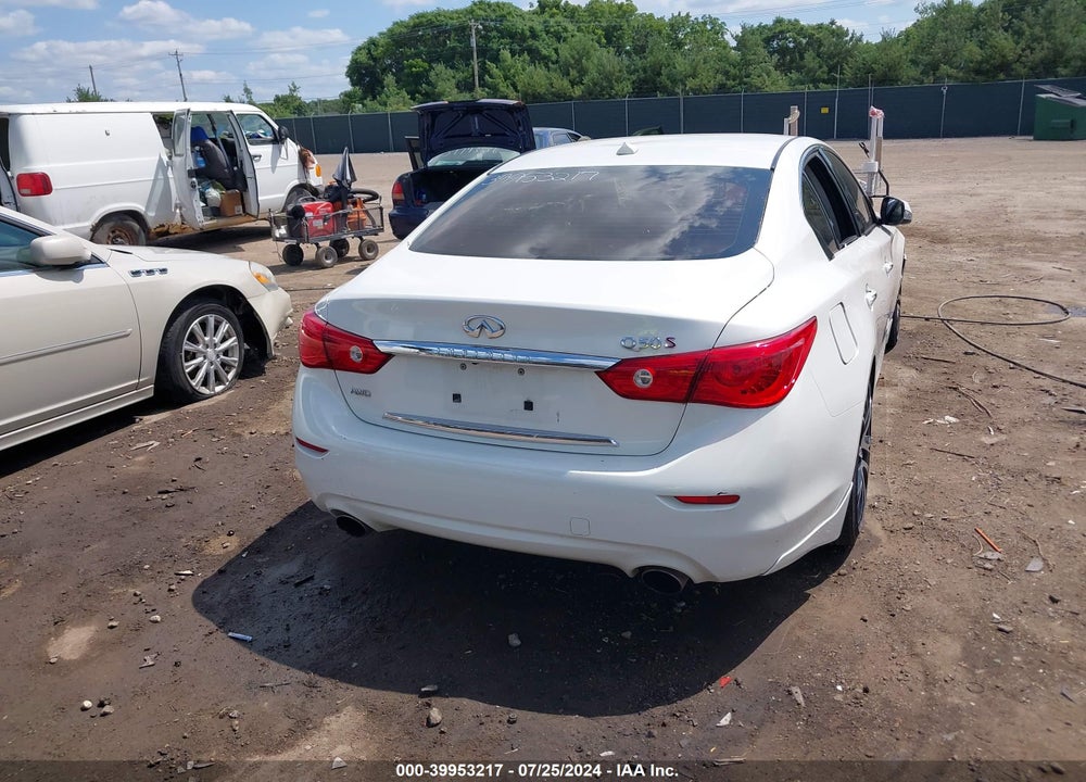 2014 INFINITI Q50 SPORT VIN: JN1BV7AR9EM704006