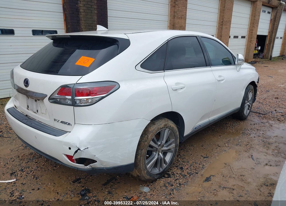 2015 LEXUS RX 450H VIN: 2T2ZB1BA6FC002486
