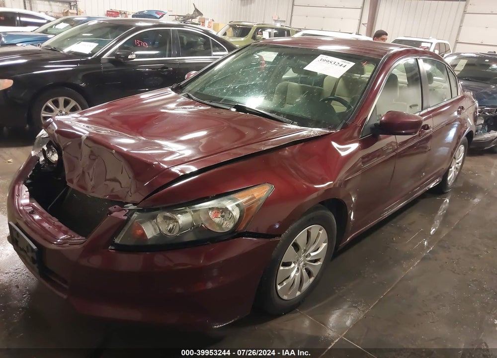2012 HONDA ACCORD 2.4 LX VIN: 1HGCP2F32CA115866