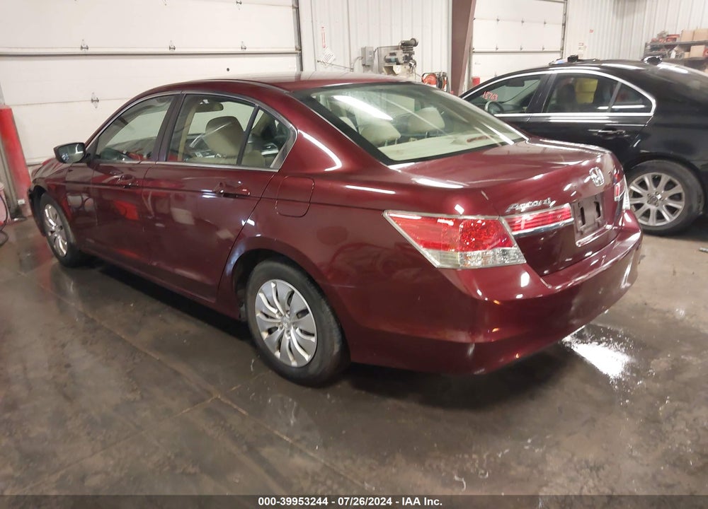 2012 HONDA ACCORD 2.4 LX VIN: 1HGCP2F32CA115866