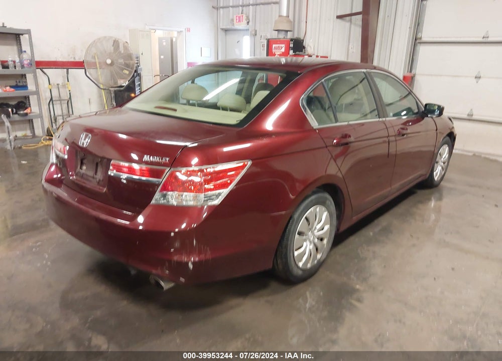 2012 HONDA ACCORD 2.4 LX VIN: 1HGCP2F32CA115866