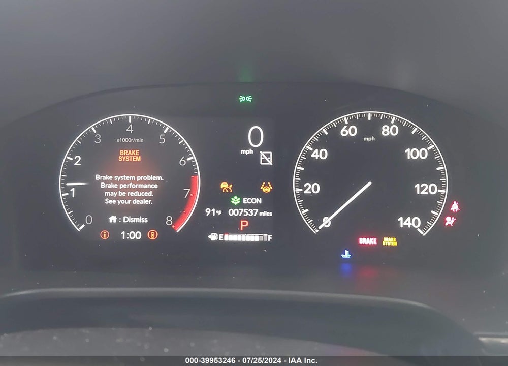 2024 HONDA CR-V EX-L 2WD VIN: 2HKRS3H79RH307817