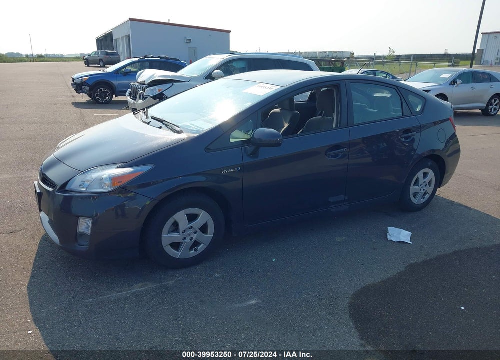 2010 TOYOTA PRIUS II VIN: JTDKN3DU6A0039167