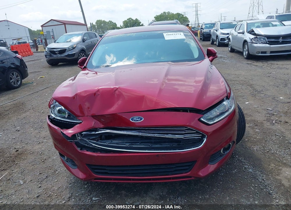 2016 FORD FUSION SE VIN: 3FA6P0H7XGR395389
