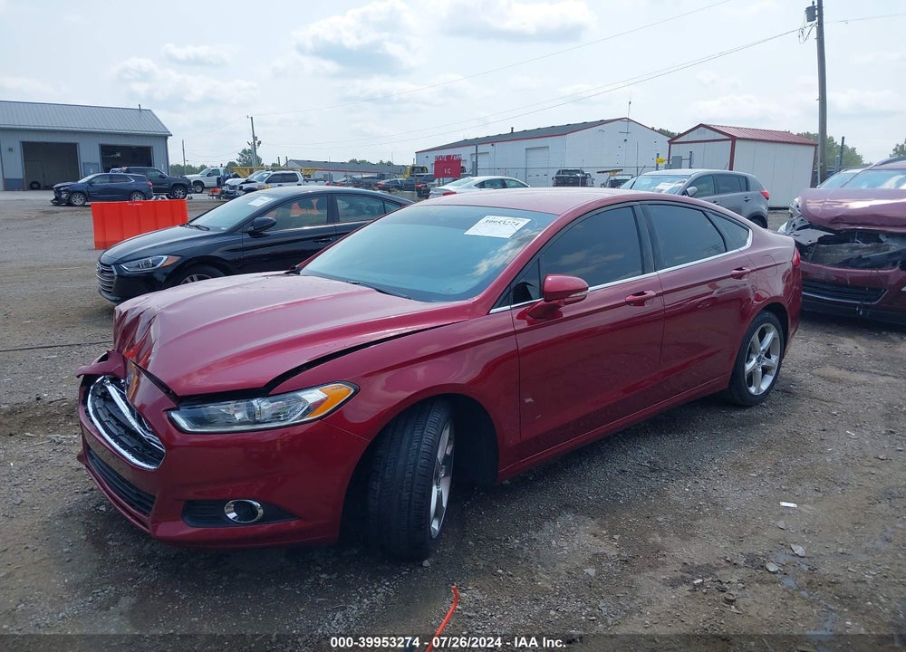 2016 FORD FUSION SE VIN: 3FA6P0H7XGR395389