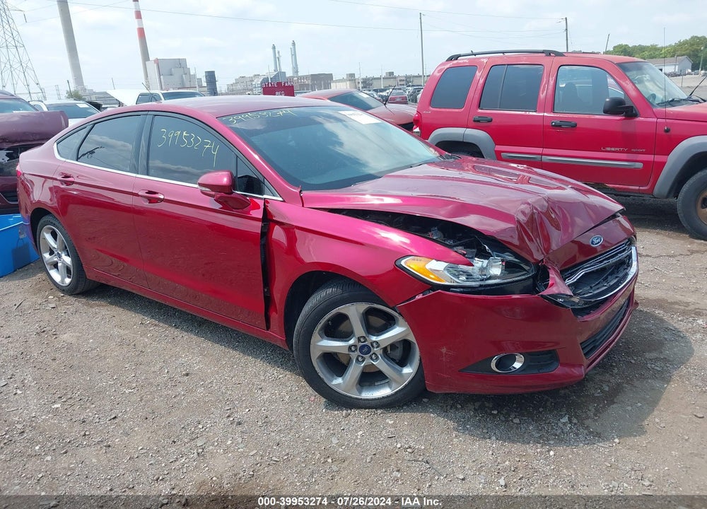 2016 FORD FUSION SE VIN: 3FA6P0H7XGR395389