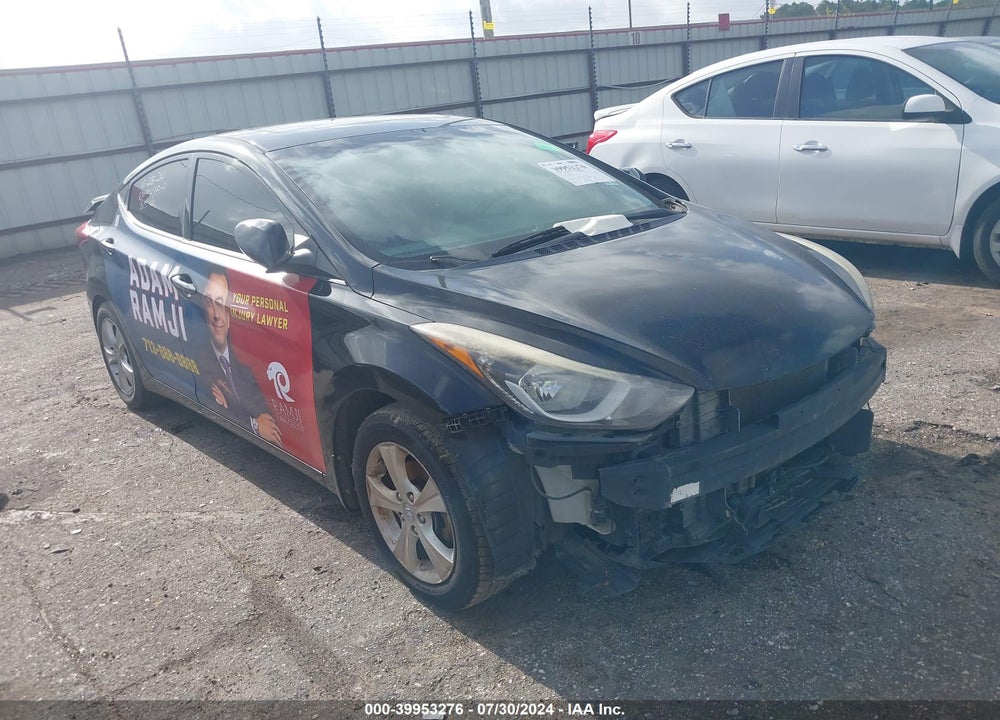 2016 HYUNDAI ELANTRA VALUE EDITION VIN: 5NPDH4AE5GH791781