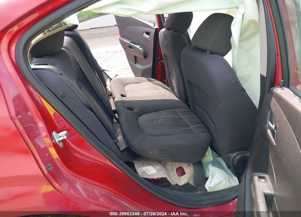 2014 CHEVROLET SONIC LT AUTO VIN: 1G1JC5SH8E4211421