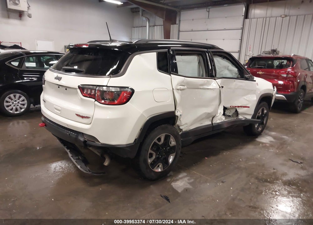 2018 JEEP COMPASS TRAILHAWK 4X4 VIN: 3C4NJDDB0JT401543