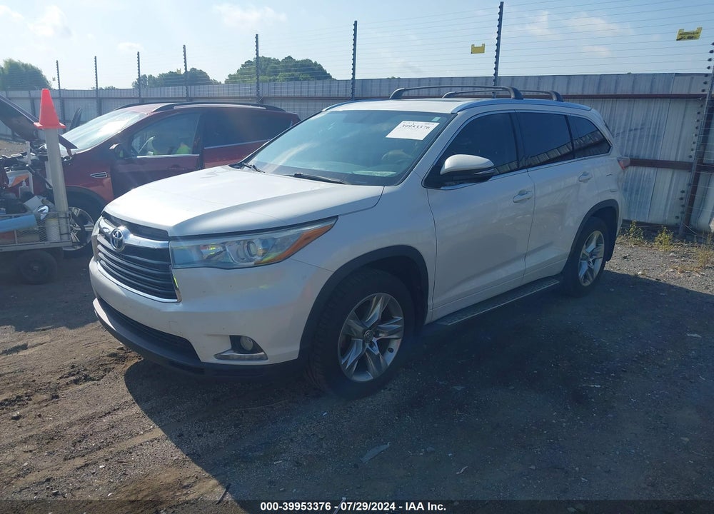 2014 TOYOTA HIGHLANDER LIMITED V6 VIN: 5TDYKRFH3ES022030