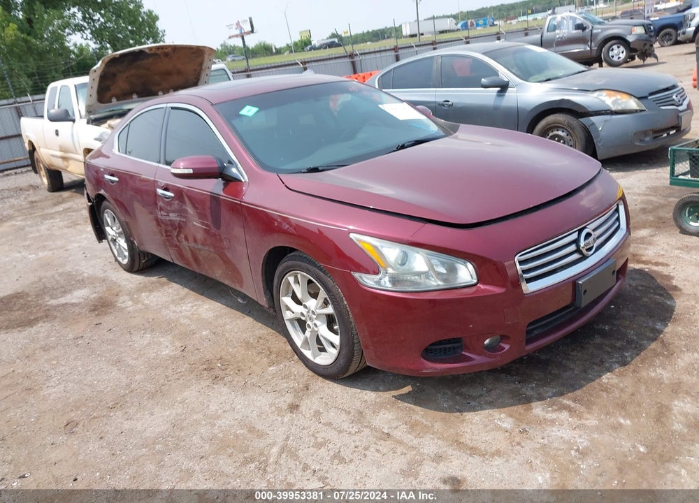 2012 NISSAN MAXIMA 3.5 SV VIN: 1N4AA5APXCC869580