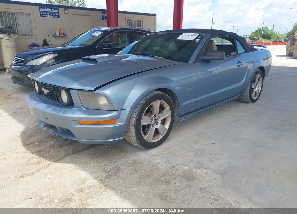 2007 FORD MUSTANG GT DELUXE/GT PREMIUM VIN: 1ZVFT85H875222018