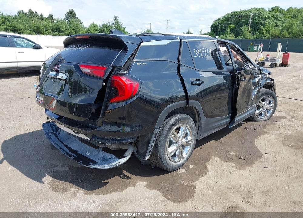 2020 GMC TERRAIN FWD SLE VIN: 3GKALMEV8LL340810