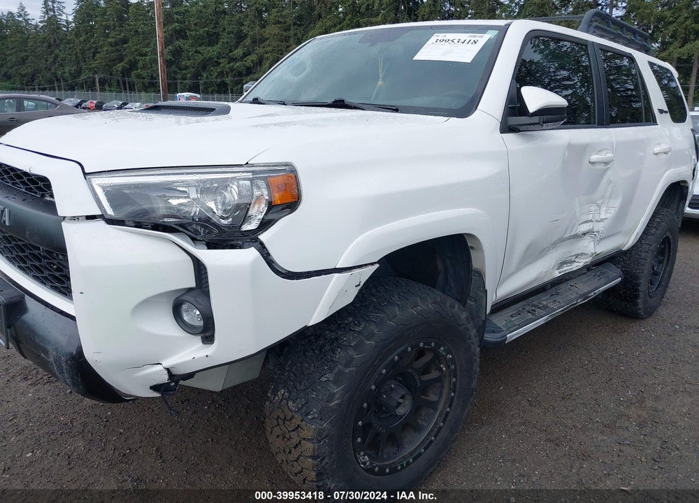2019 TOYOTA 4RUNNER TRD PRO VIN: JTEBU5JR5K5693902