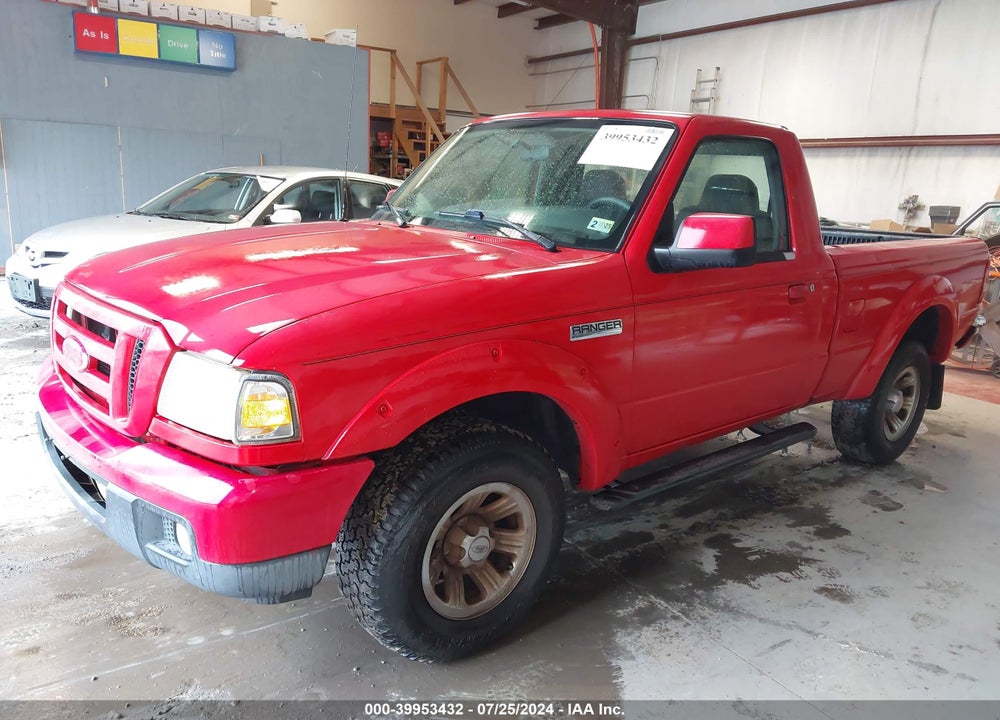 2007 FORD RANGER SPORT/STX/XL/XLT VIN: 1FTYR10U17PA40753
