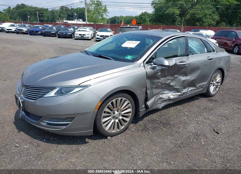 2016 LINCOLN MKZ VIN: 3LN6L2G99GR629750
