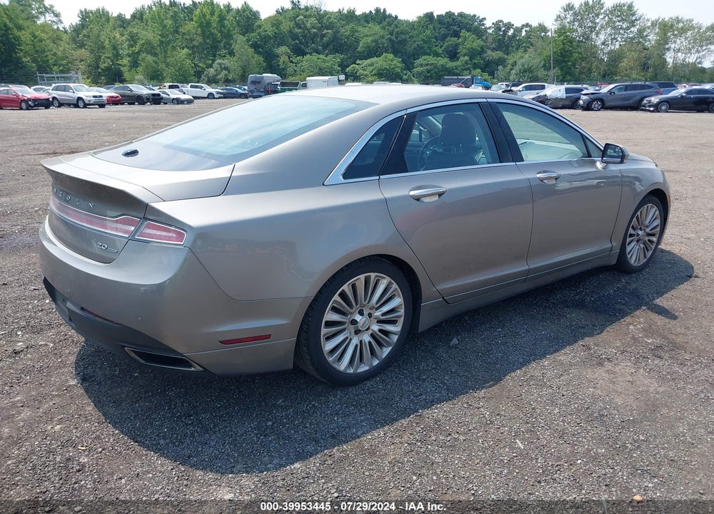 2016 LINCOLN MKZ VIN: 3LN6L2G99GR629750