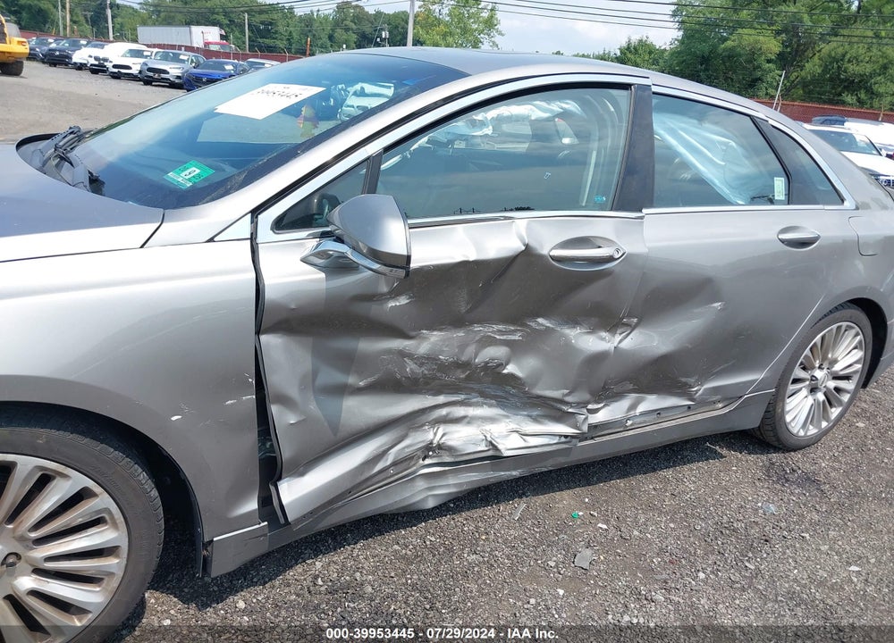 2016 LINCOLN MKZ VIN: 3LN6L2G99GR629750
