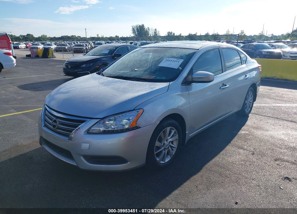 2015 NISSAN SENTRA SV VIN: 3N1AB7AP4FY254833