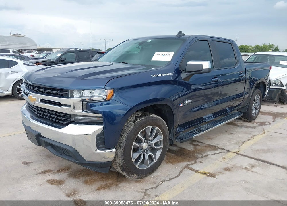 2020 CHEVROLET SILVERADO 1500 2WD SHORT BED LT VIN: 3GCPWCED1LG219589