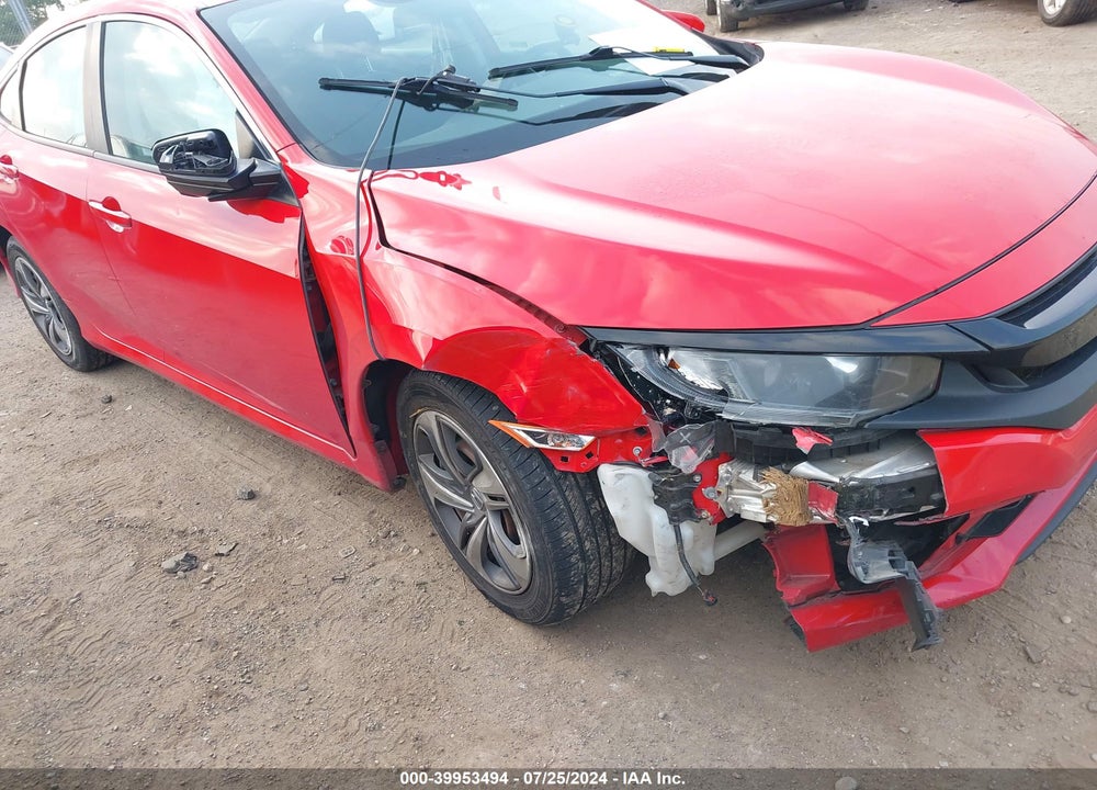 2019 HONDA CIVIC LX VIN: 2HGFC2F6XKH551030