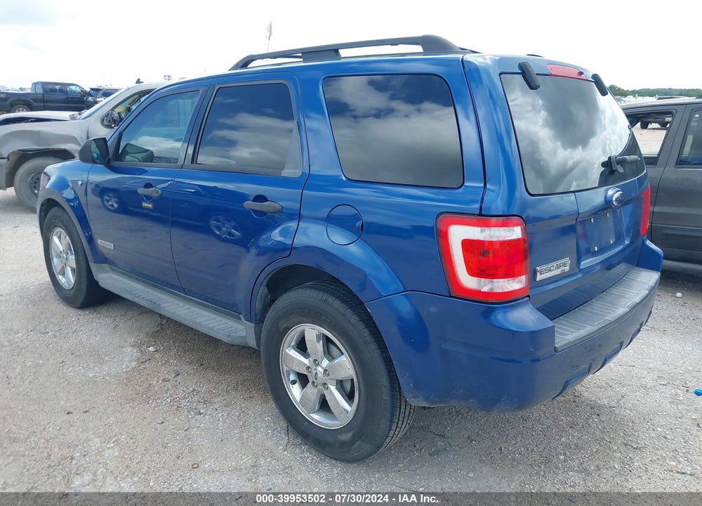 2008 FORD ESCAPE XLT VIN: 1FMCU03168KE80353