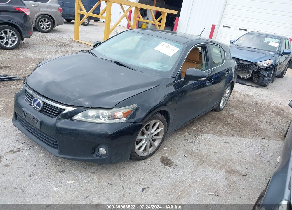 2011 LEXUS CT 200H PREMIUM VIN: JTHKD5BH0B2036063
