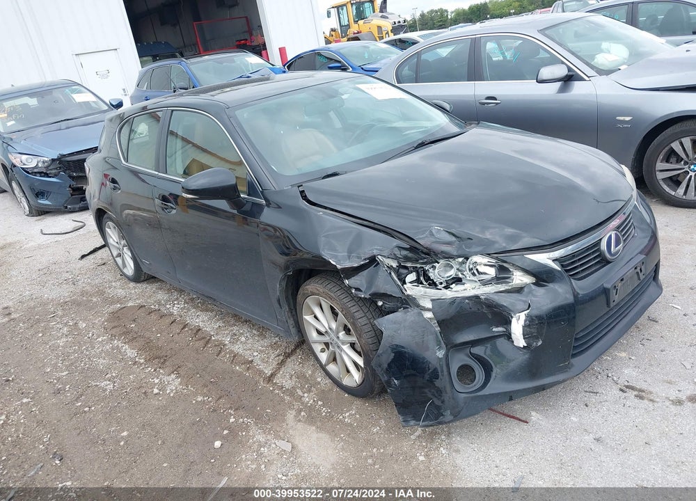 2011 LEXUS CT 200H PREMIUM VIN: JTHKD5BH0B2036063
