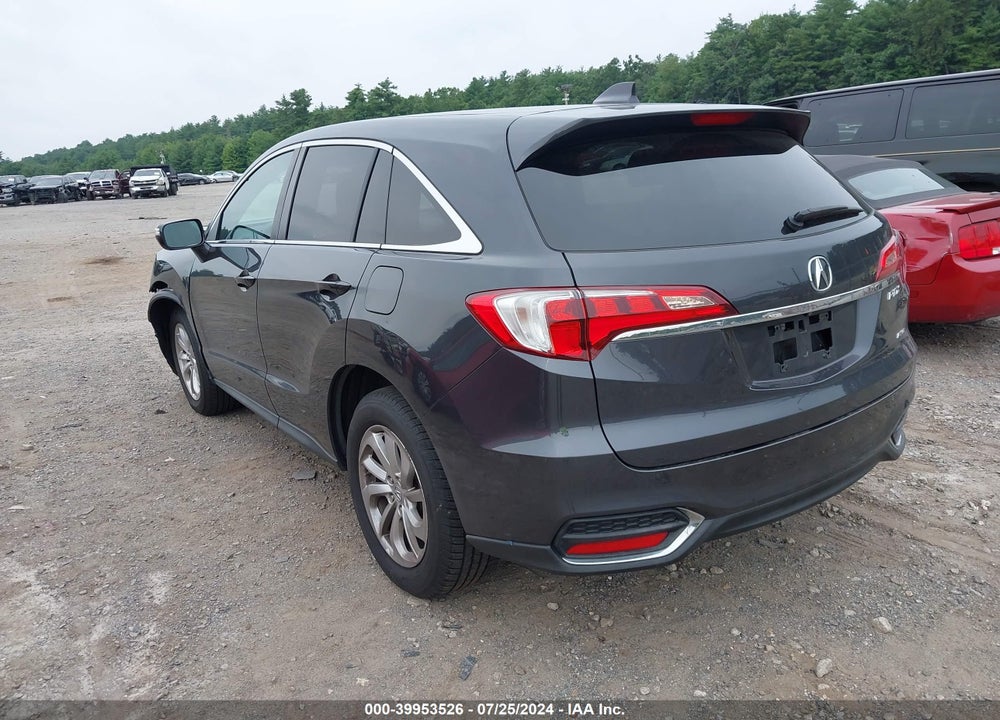 2016 ACURA RDX TECHNOLOGY   WATCH PLUS PACKAGES/TECHNOLOGY PACKAGE VIN: 5J8TB4H54GL009082