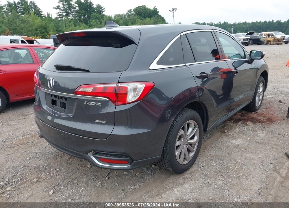 2016 ACURA RDX TECHNOLOGY   WATCH PLUS PACKAGES/TECHNOLOGY PACKAGE VIN: 5J8TB4H54GL009082