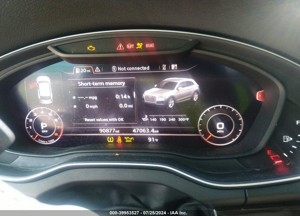 2018 AUDI Q5 2.0T PREMIUM/2.0T TECH PREMIUM VIN: WA1BNAFY5J2212485