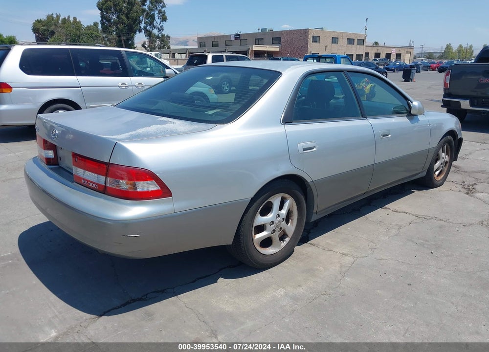 2000 LEXUS ES 300 VIN: JT8BF28G3Y5076975