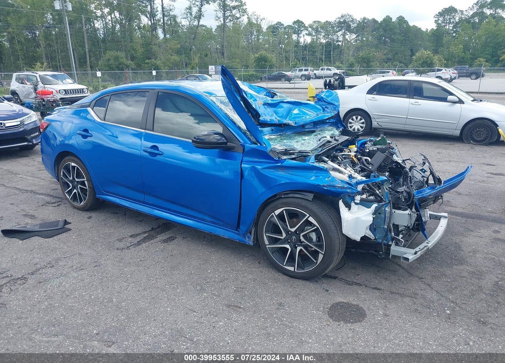 2024 NISSAN SENTRA SR XTRONIC CVT VIN: 3N1AB8DV4RY295869