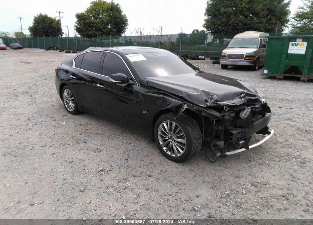 2019 INFINITI Q50 3.0T LUXE VIN: JN1EV7AR0KM553890