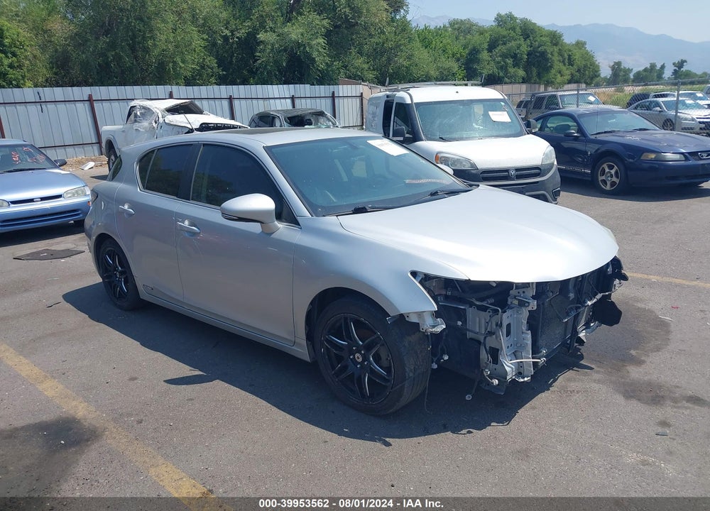 2013 LEXUS CT 200H VIN: JTHKD5BH9D2141879