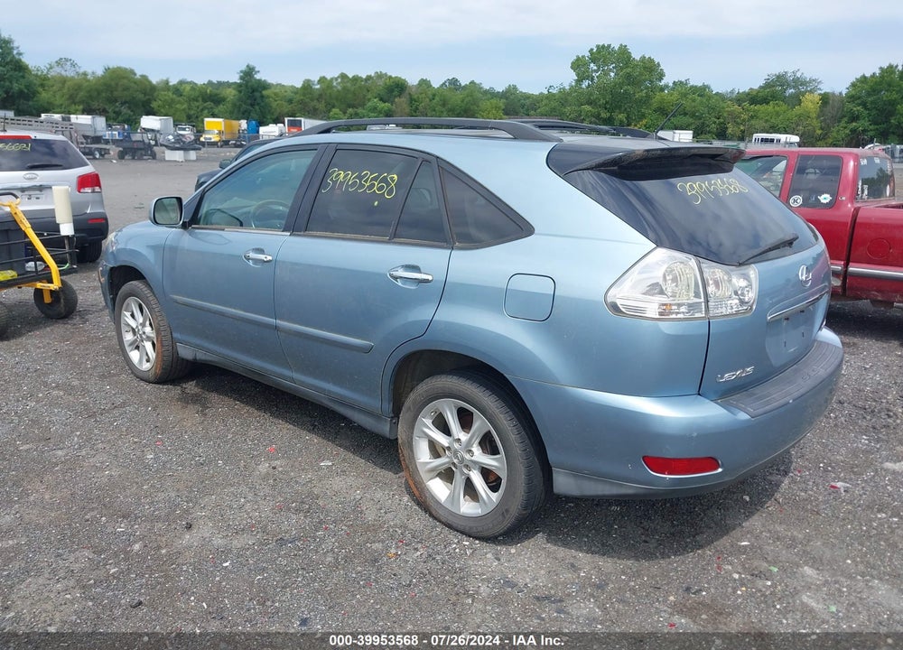 2009 LEXUS RX 350 VIN: 2T2GK31UX9C079560