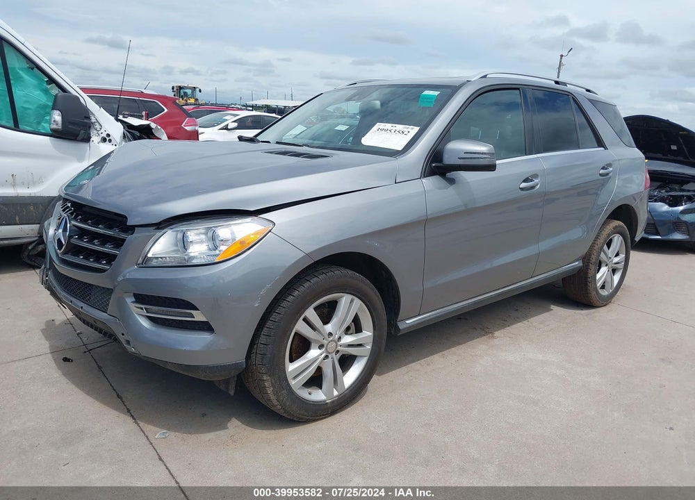 2015 MERCEDES-BENZ ML 350 VIN: 4JGDA5JB1FA570034