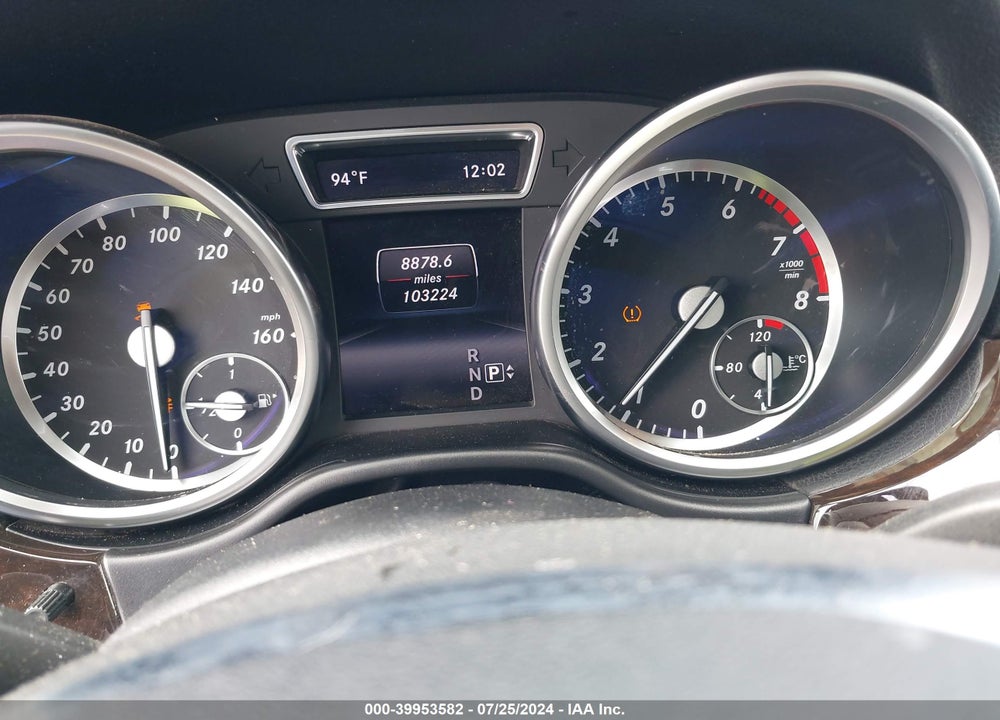 2015 MERCEDES-BENZ ML 350 VIN: 4JGDA5JB1FA570034