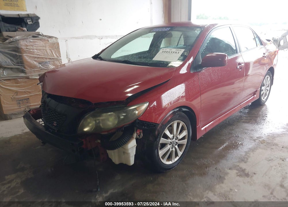 2009 TOYOTA COROLLA VIN: 1NXBU40E59Z119731
