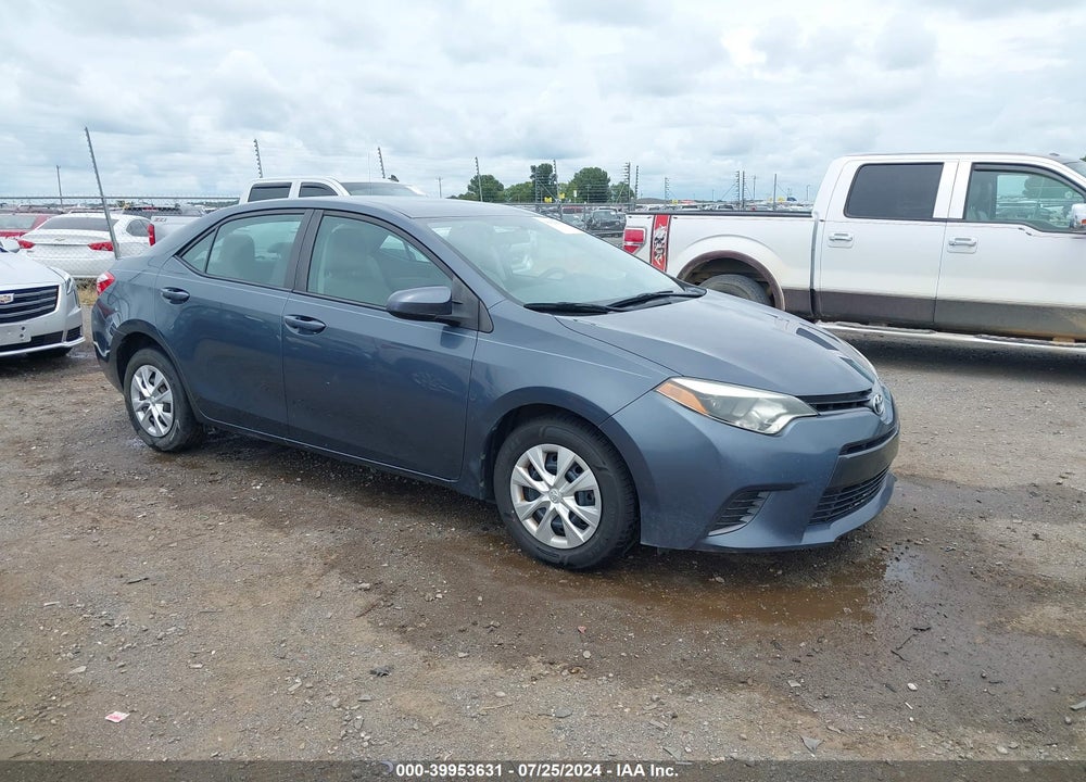 2015 TOYOTA COROLLA LE ECO VIN: 2T1BPRHE3FC276728