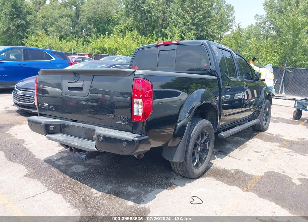 2019 NISSAN FRONTIER SV VIN: 1N6AD0EV7KN783298