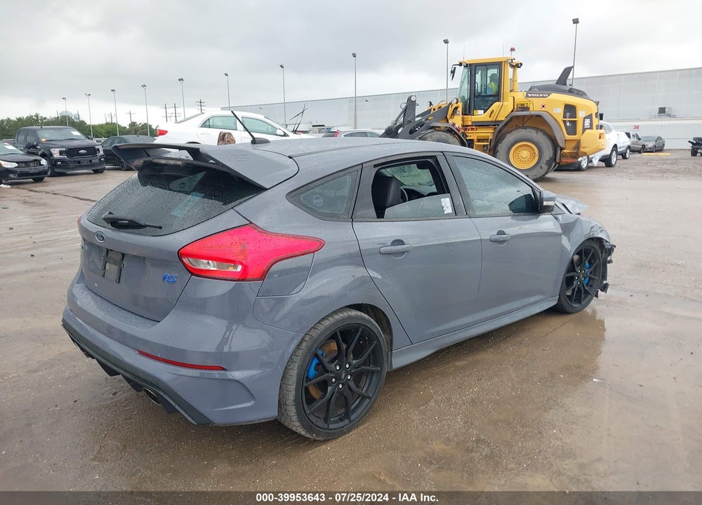 2017 FORD FOCUS RS VIN: WF0DP3TH6H4126039