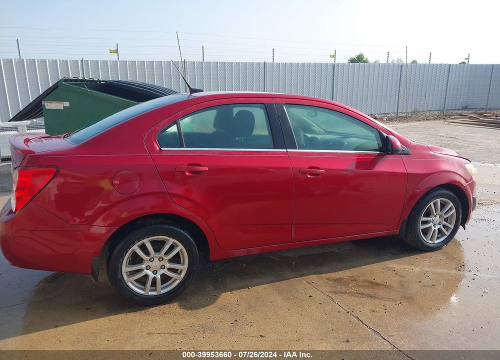 2013 CHEVROLET SONIC VIN: 1G1JC5SH1D4199465