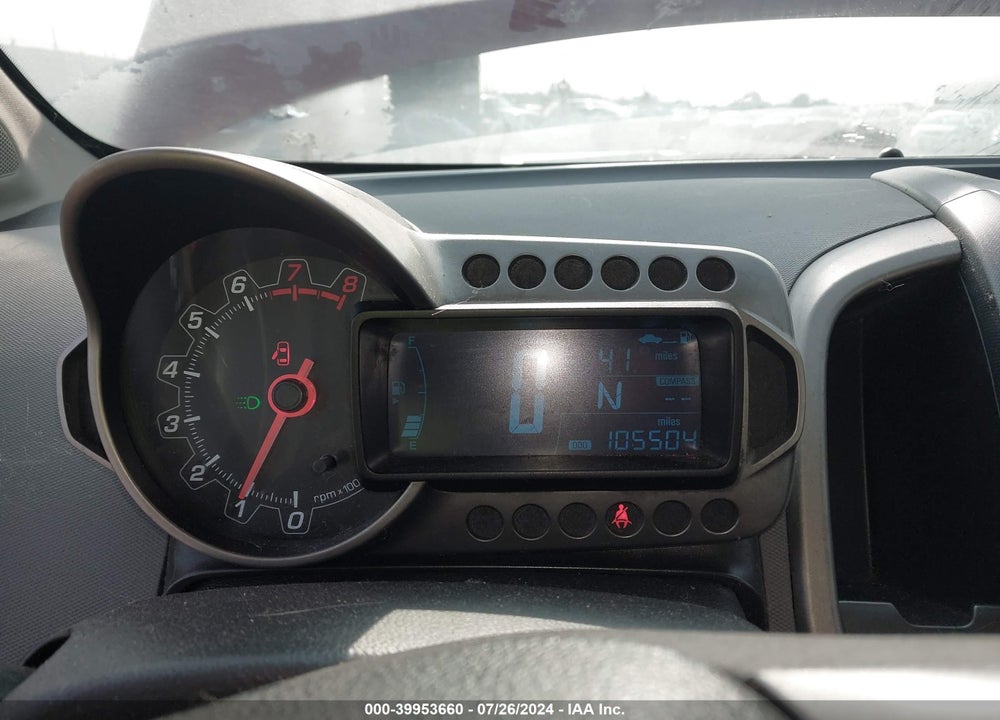 2013 CHEVROLET SONIC VIN: 1G1JC5SH1D4199465